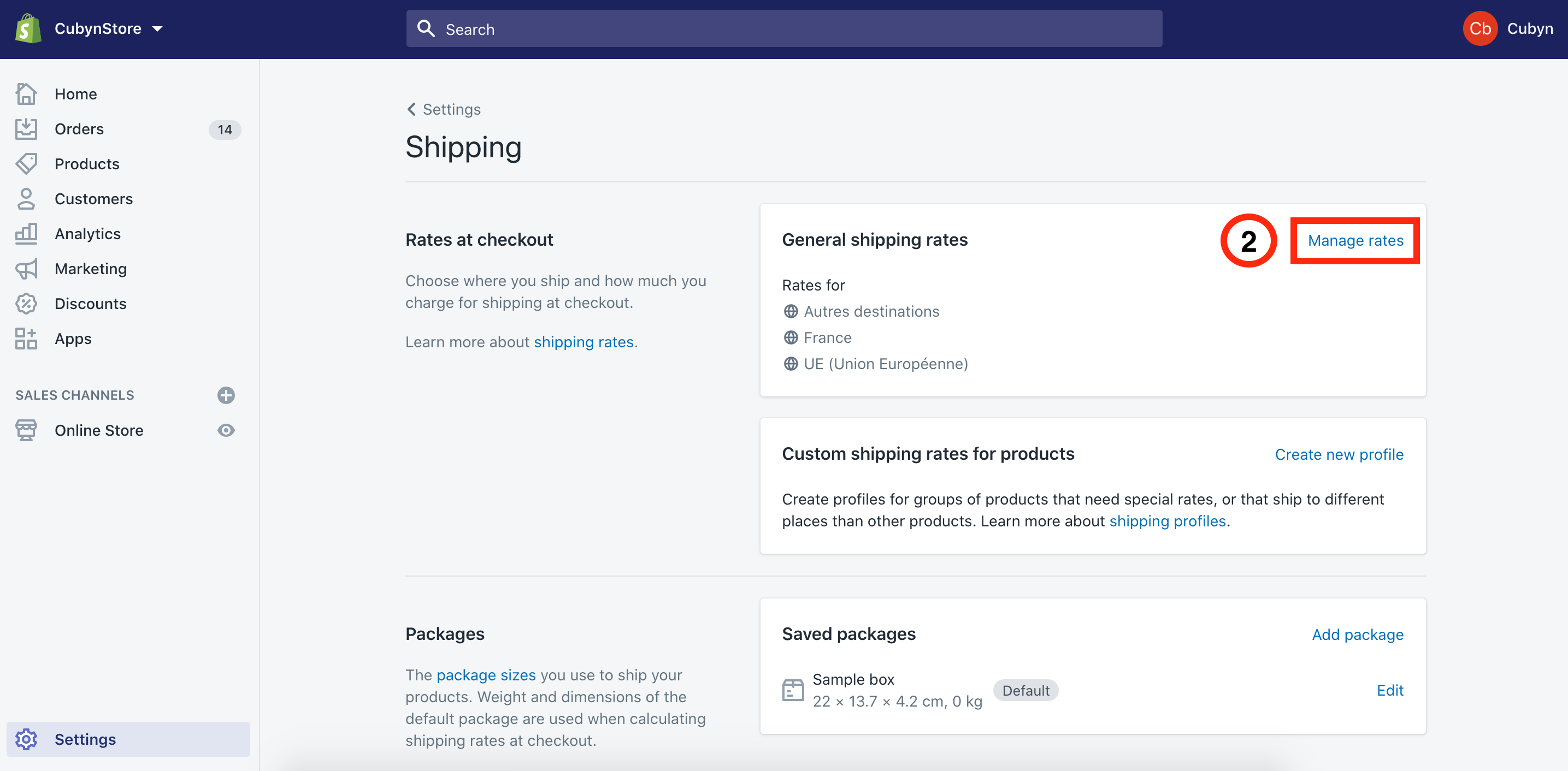 Enable Cubyn Relay with Shopify connection – Cubyn Help Center